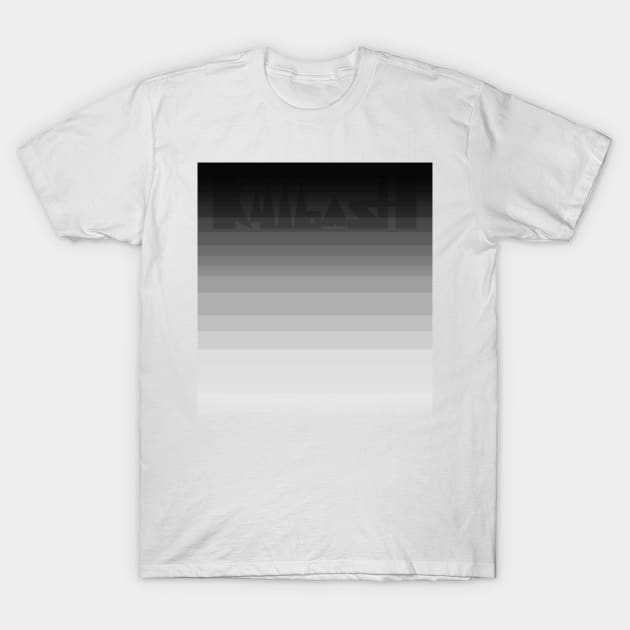 Fading Color Bars Logo II T-Shirt by Killbash